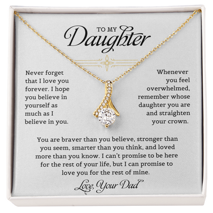 To My Daughter | Alluring Beauty necklace