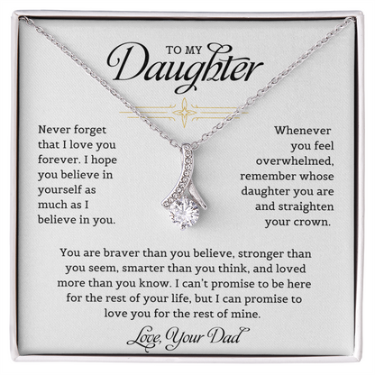 To My Daughter | Alluring Beauty necklace