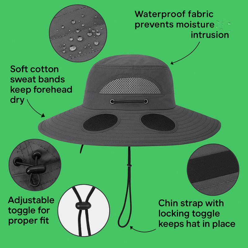 SolarBreeze Cooling Hat