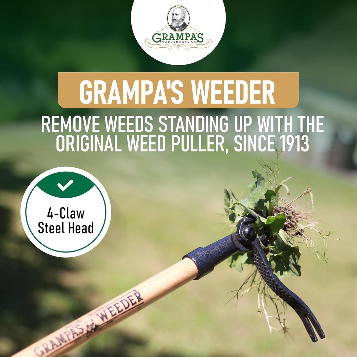 Grampa's Garden Weeder Tool