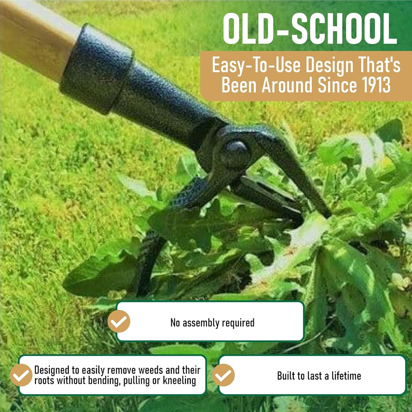 Grampa's Garden Weeder Tool