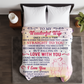 To My Wonderful Wife | Fleece Blanket
