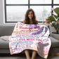 To My Wonderful Wife | Fleece Blanket