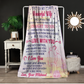 To My Wonderful Wife | Fleece Blanket